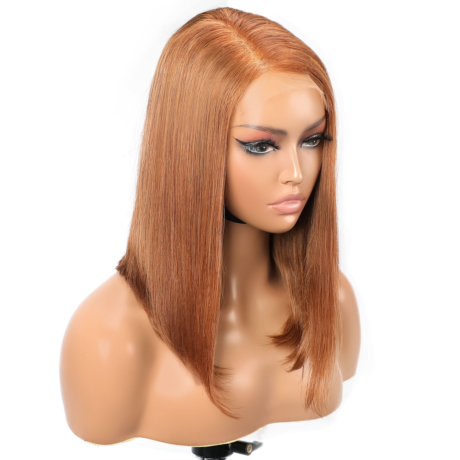 Bree | Shoulder Length Bob Wig Invisible Lace 13x4 lace Front 5x5 Lace Closure Human Hair